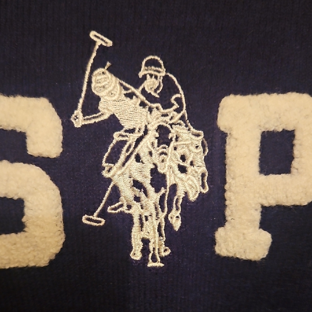 U.S. Polo Assn. Dark Blue Crew Neck Sweater - Picture 2 of 9